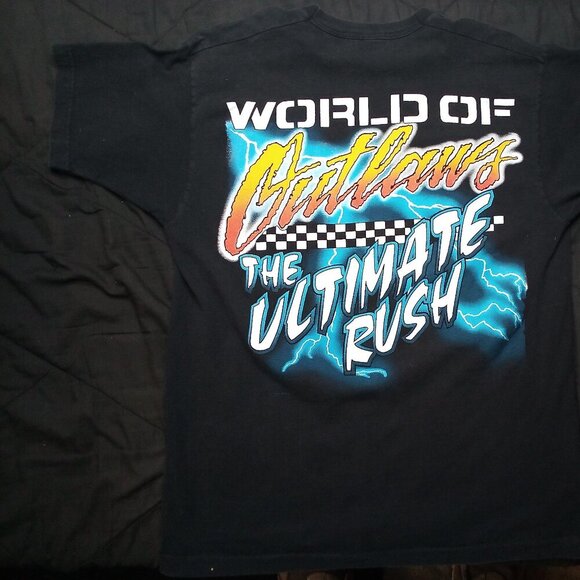 Vintage Call of the Wild 95 World of Outlaws NW Tour T-Shirt - Picture 5 of 7